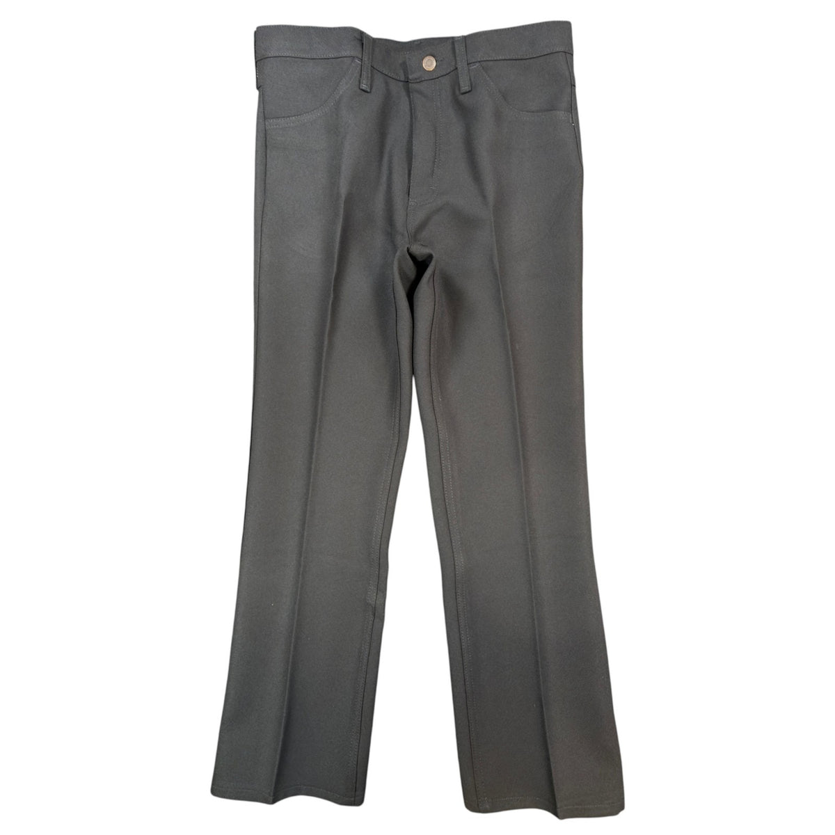 Wrangler Mens Y2K Wrancher Bootcut Dress Pants 34x30 Black Polyester NWT 82BK