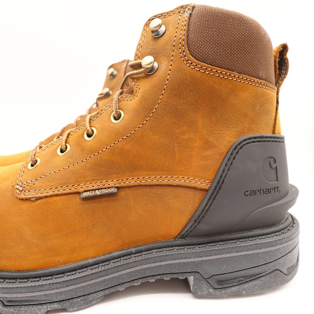 Carhartt Ironwood Work Boots Mens 9.5 M Brown Leather Alloy Toe Waterproof NWT - take2supply