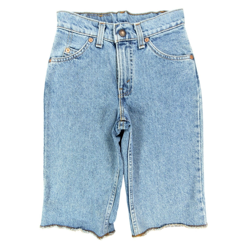 Levi's Vintage 90s 550 Shorts Women 9 Blue Denim Orange Tab USA NWT - take2supply