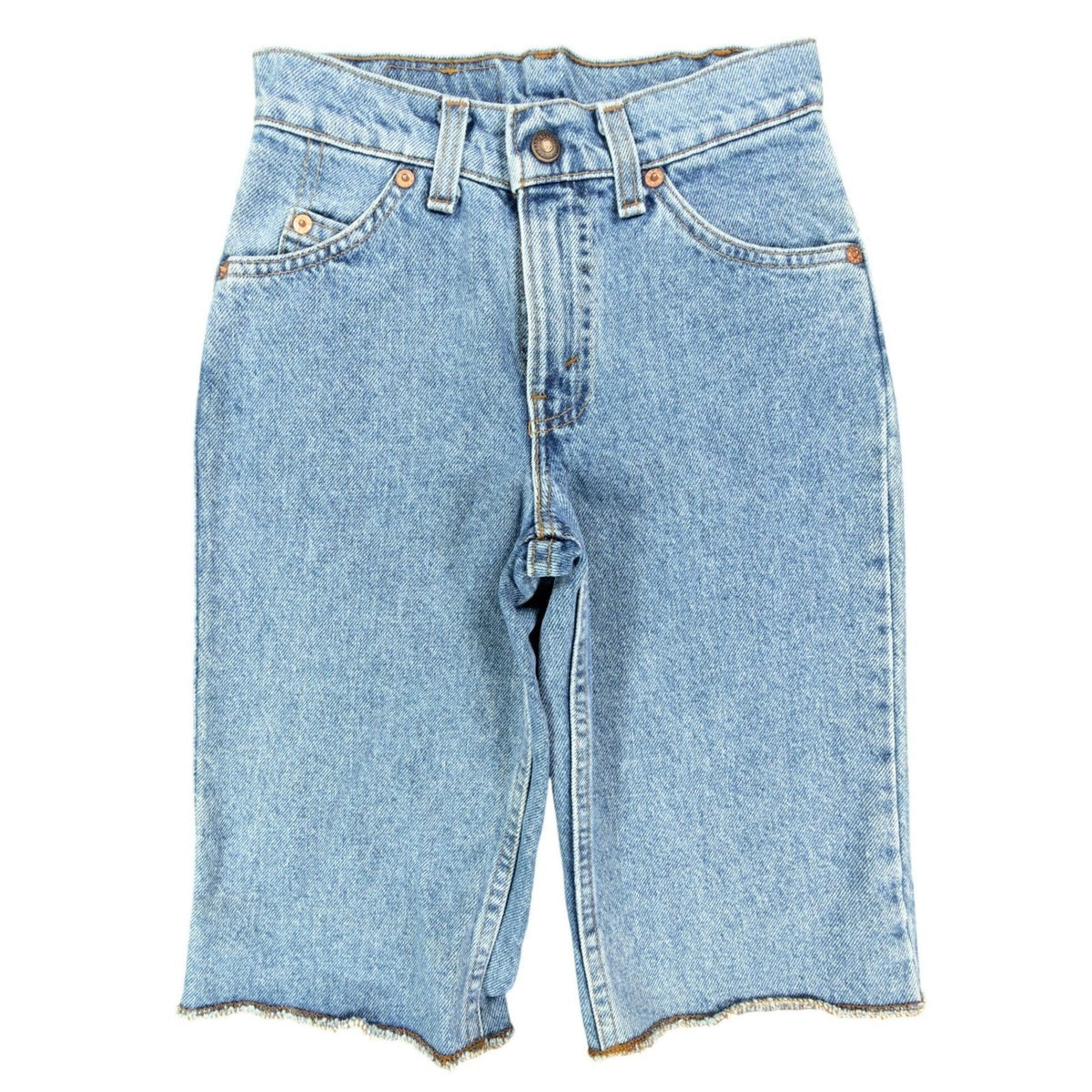 Levi's Vintage 90s 550 Shorts Women 9 Blue Denim Orange Tab USA NWT - take2supply