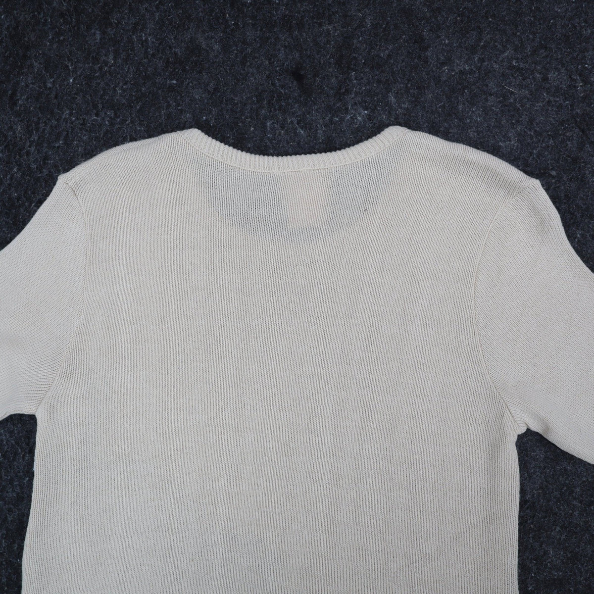 Company Collection Knit Top Womens Small Vintage 90s Tan Seashell Starfish USA