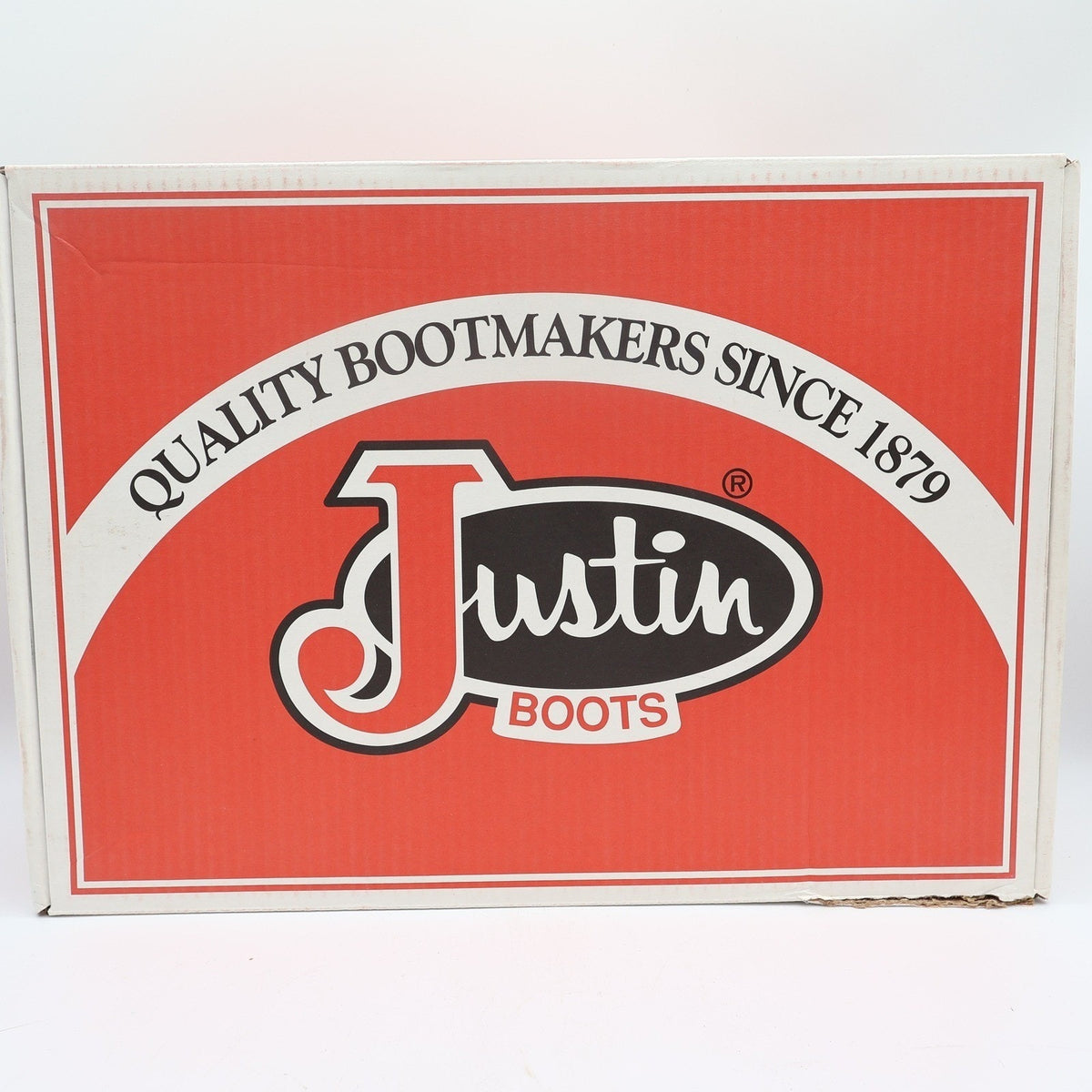 Justin Boots 1409 Mens 10 EE Black London Calf Leather Western Cowboy Boots NIB