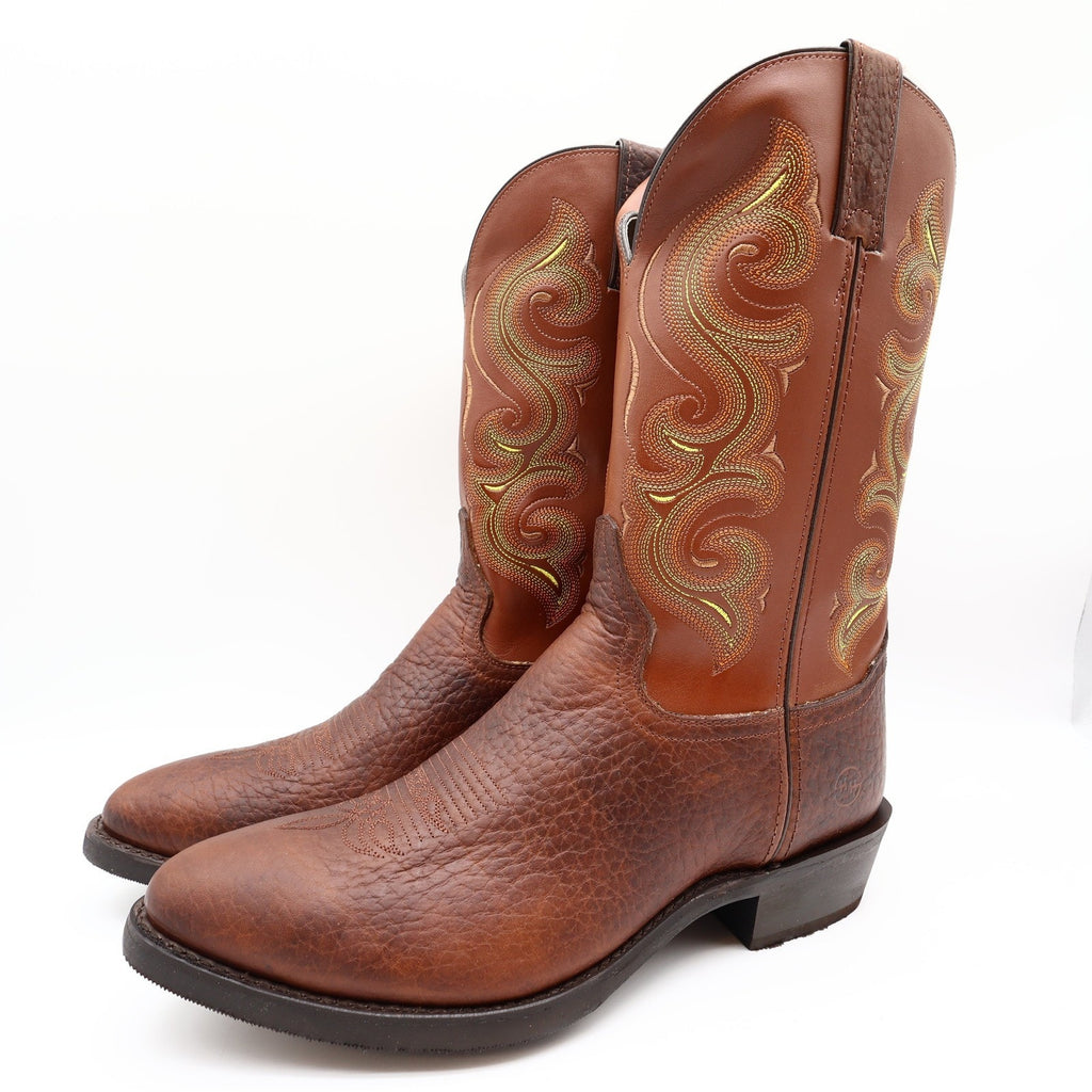 Double-H DH4417 R Toe Work Western Mustang Boots Mens 12 EE Rust NIB