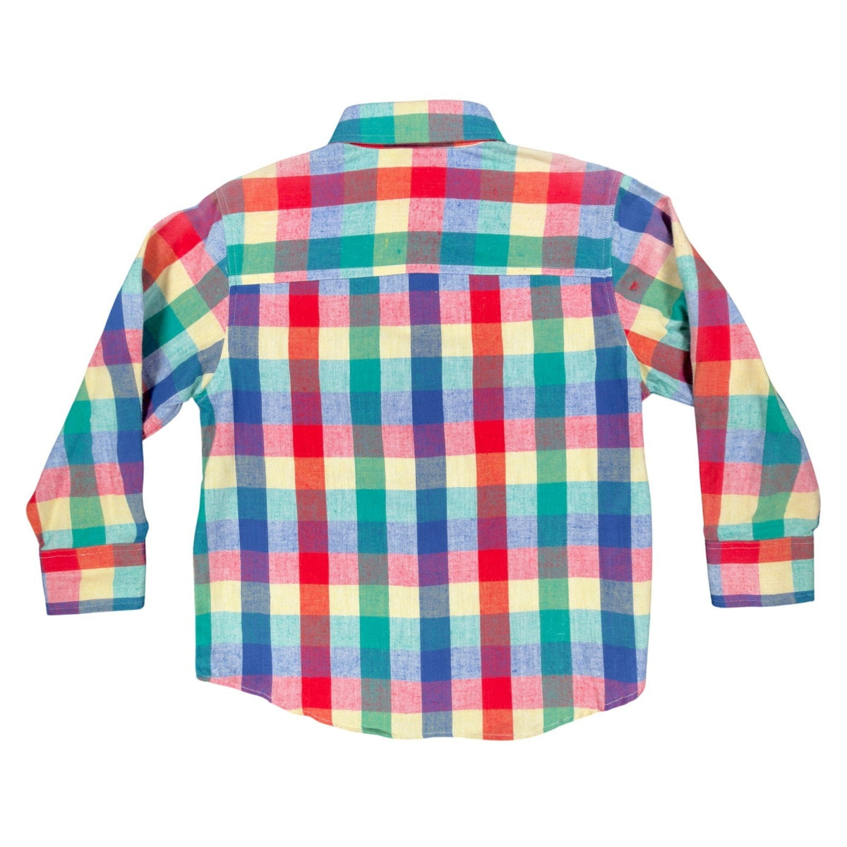 Levi's Vintage 80s Plaid Flannel Shirt Boys S Multi-Color Cotton New - take2supply