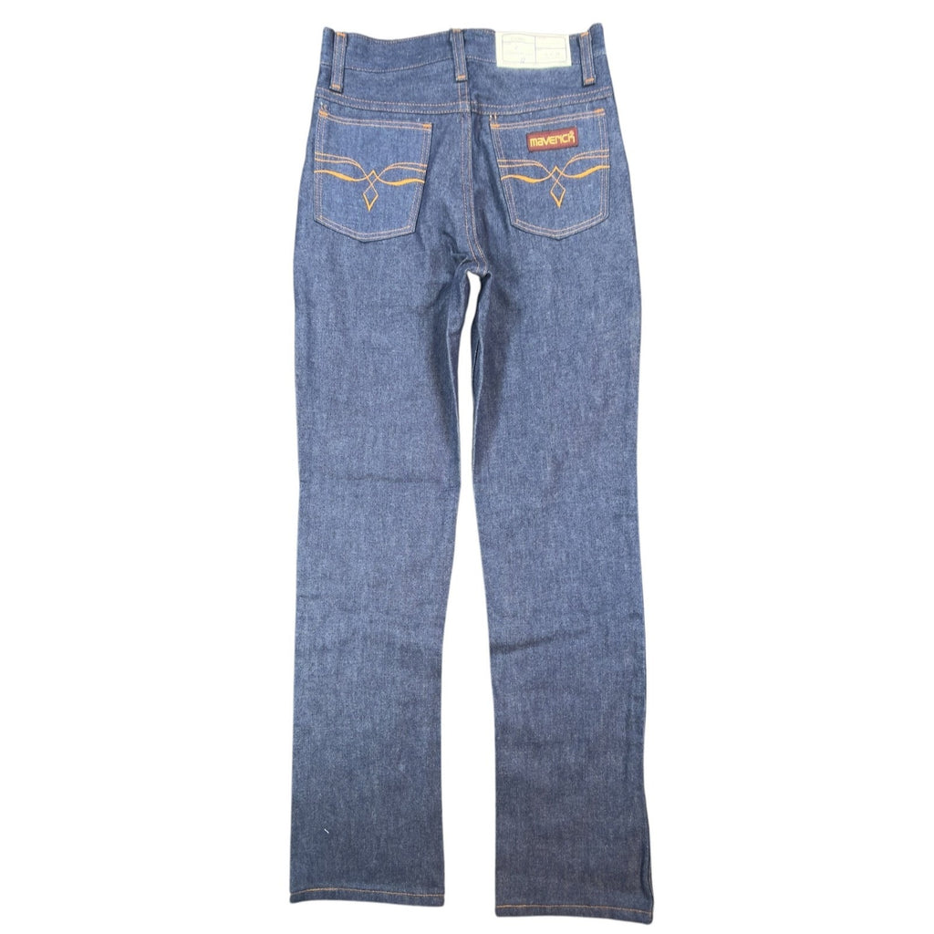 Maverick Vintage 70s Jeans Boys 16 Slim USA Blue Denim NWT Z142BBS 26x29