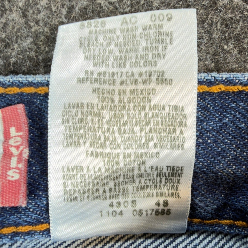 Levi's Vintage Style Relaxed Fit Jeans Boys 12 Reg Blue Denim NWT