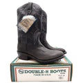 Double-H 3294 Western Boots Mens 9.5 EE Black Leather NWT Made in USA