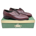 Vintage Armadillos Stanford II Burgundy Leather Oxfords Men's 10M USA Made New