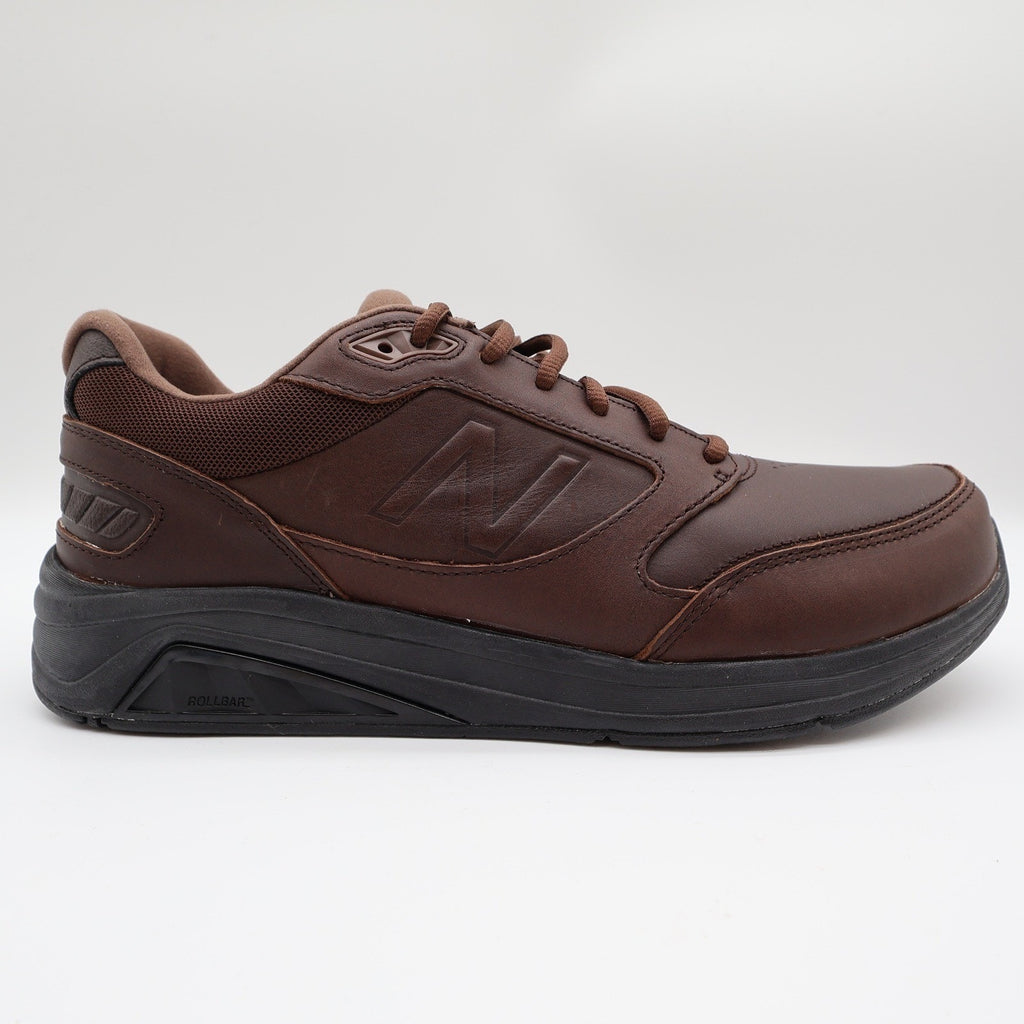 New Balance 928v2 Mens Size 11 Brown Leather Walking Shoes MW928BR2 ROLLBAR