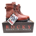 Rocky 6224 Steel Toe Ranger Mens 12 M Brown Leather Gore-Tex Work Boots NWT