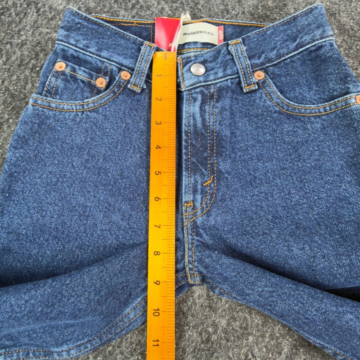 Levi's Vintage Style Relaxed Fit Jeans Boys 12 Reg Blue Denim NWT