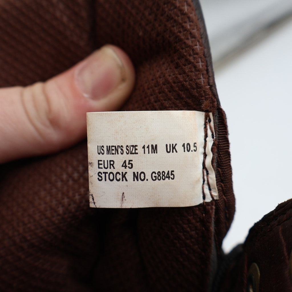 Georgia Boot Carbo-Tec 8" Work Boots Mens 11 M Brown Leather G8845 Deadstock