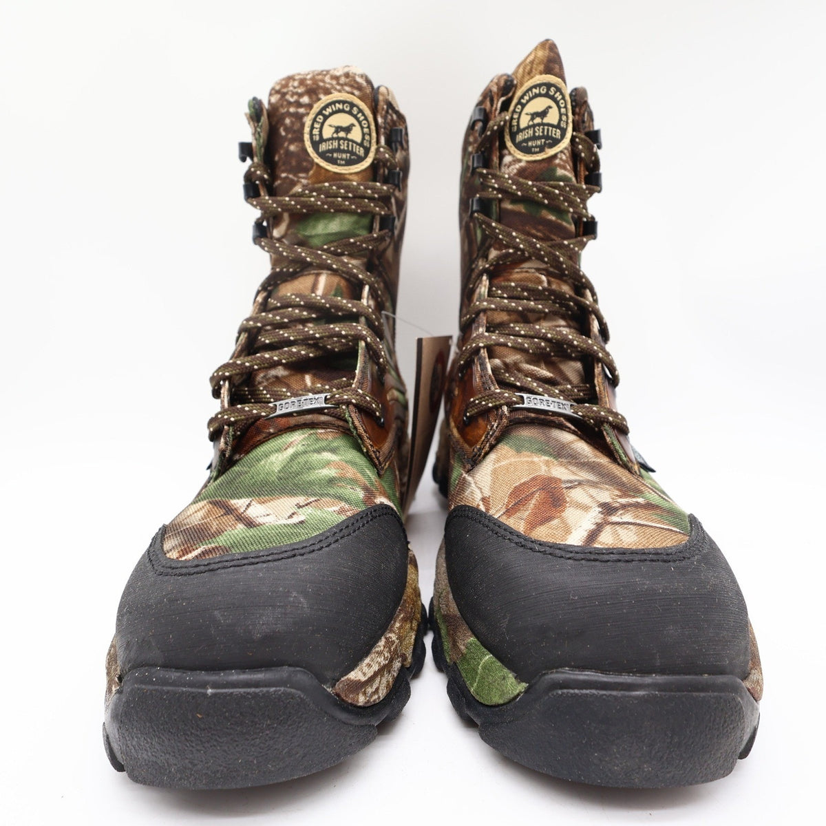 Irish Setter Boots Mens Size 9 D Shadow Trek Gore-Tex Camo Hunting 3858 NIB - take2supply