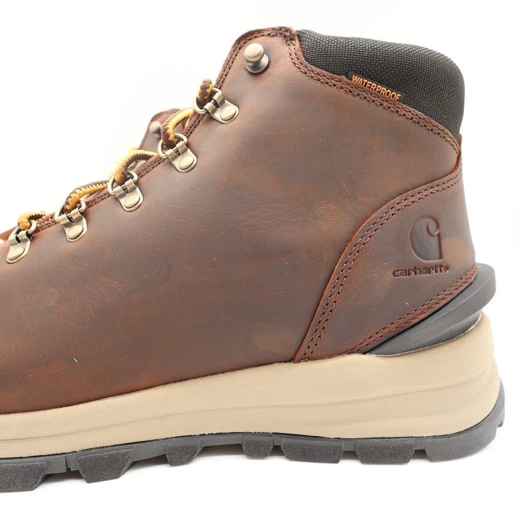 Carhartt Gilmore Work Boots Mens 12 M Brown Leather Alloy Toe Waterproof NWT - take2supply
