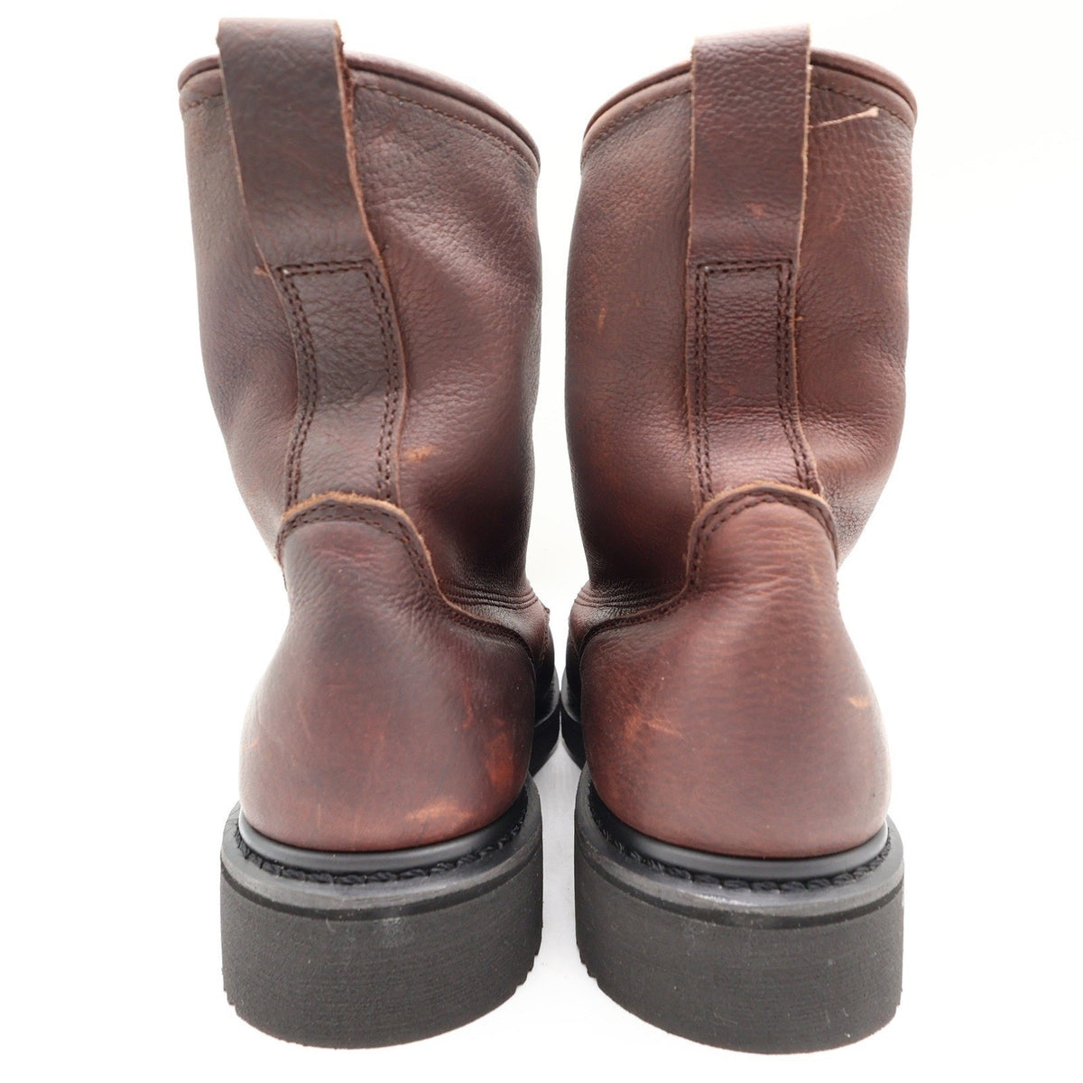 Dan Post Leather Work Boots Men 9.5 D Brown Oily Lace Up Kiltie NWT Box
