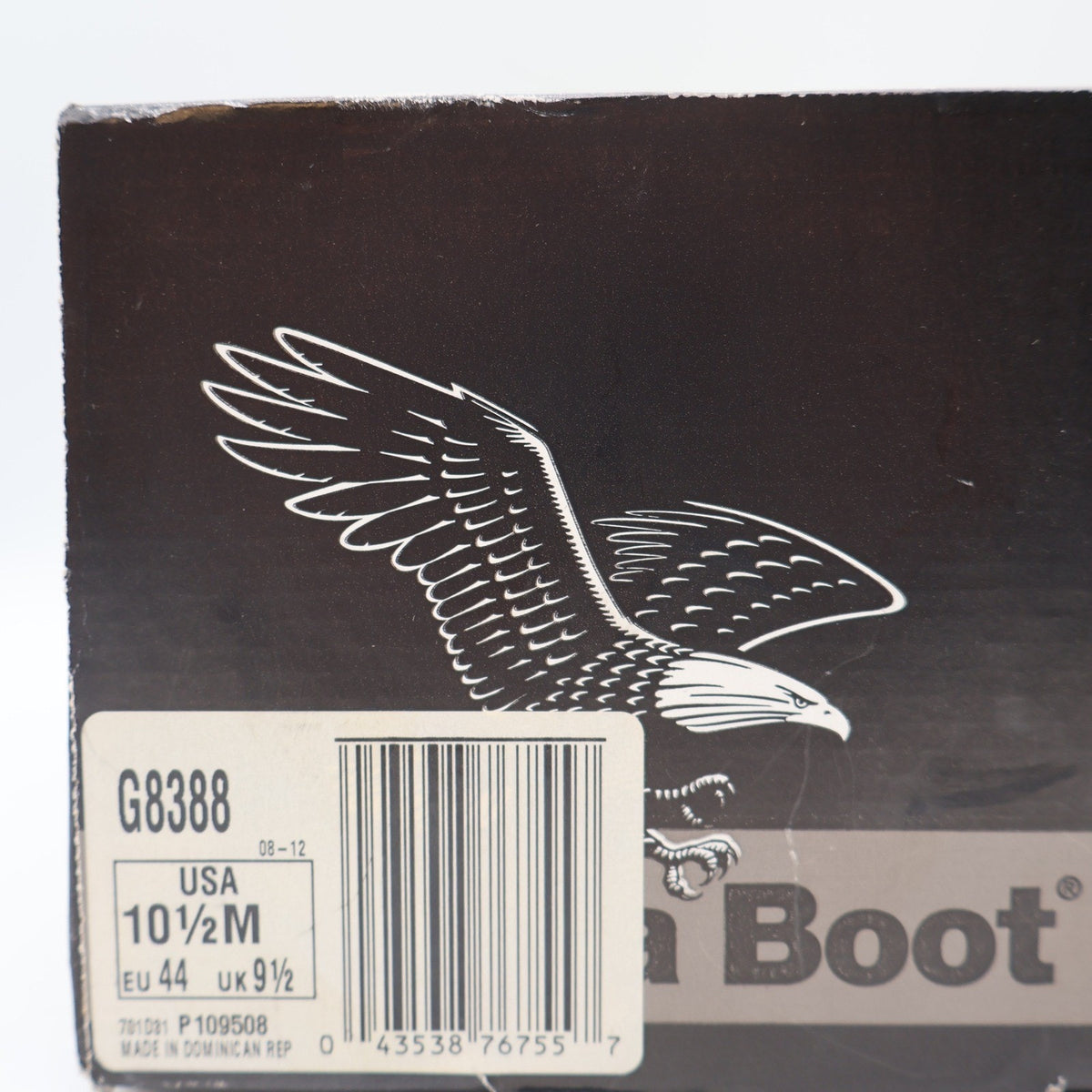 Georgia Boot Renegade Work Boots Mens 10.5 M G8388 Brown Leather Steel Toe WP