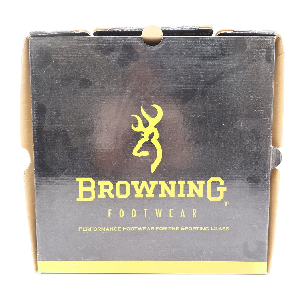 Browning 30203 Hunting Boots Mens 12 Red Brown Leather Waterproof NWT