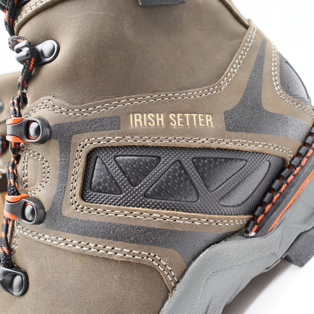 Irish Setter Boots Mens 13 D Crosby Leather Waterproof Safety Toe 83628 NIB