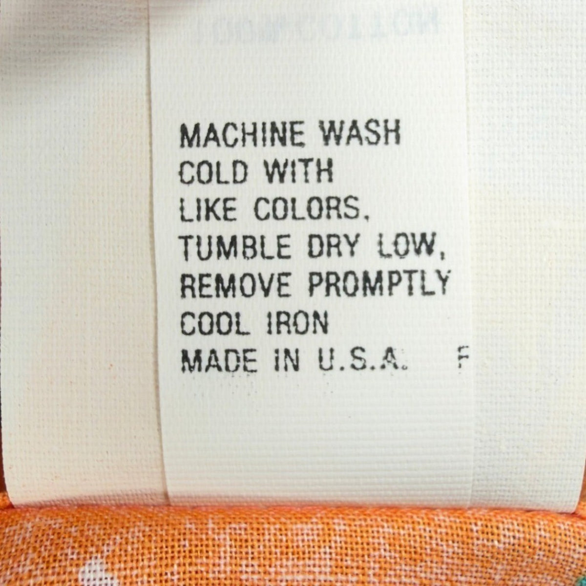 Wrangler Coolers Vintage 80s Geometric Shirt Boys Large Orange Cotton NWT - take2supply