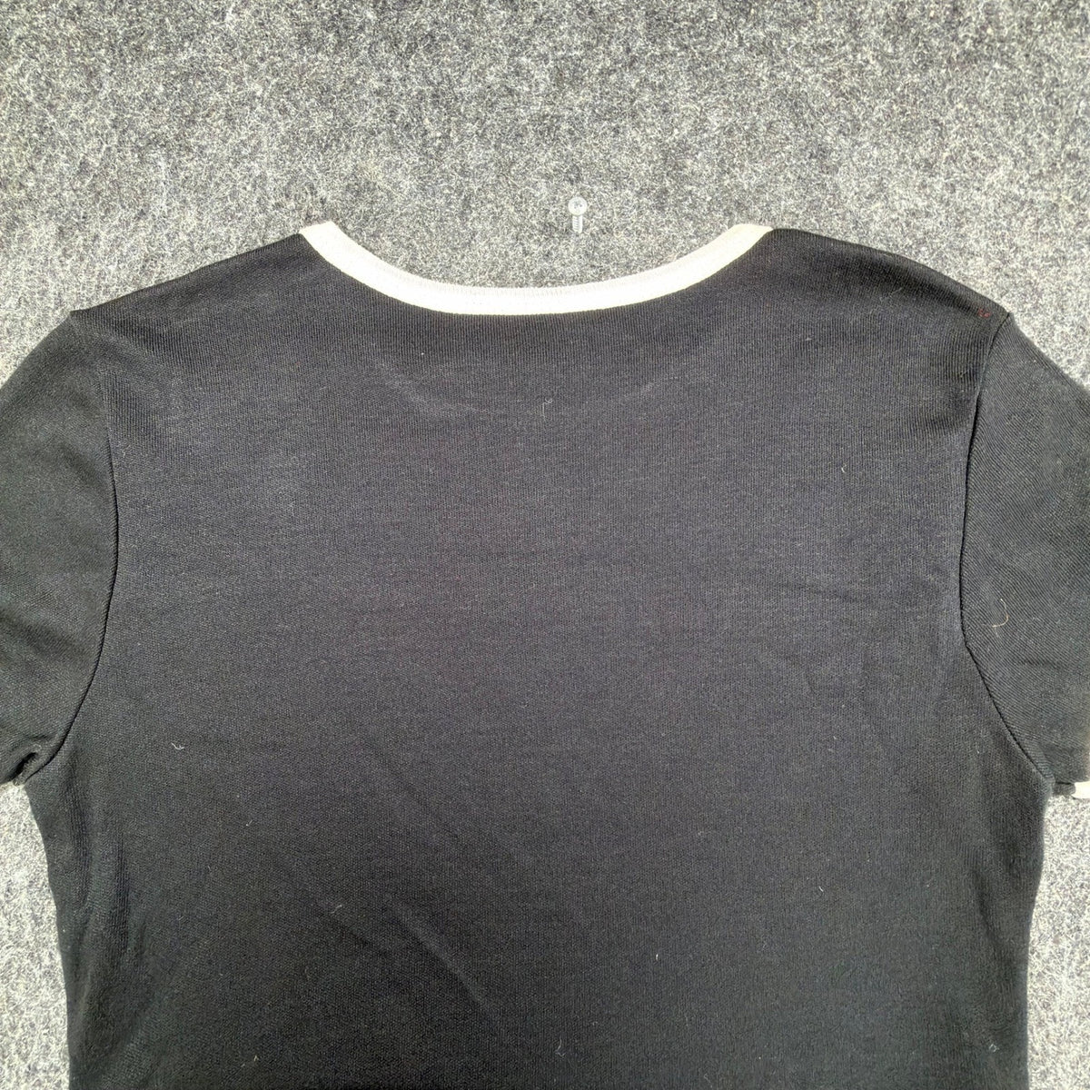 Angel Jones 70s Ringer Dress Womens Small Black Acrylic New Without Tags - take2supply