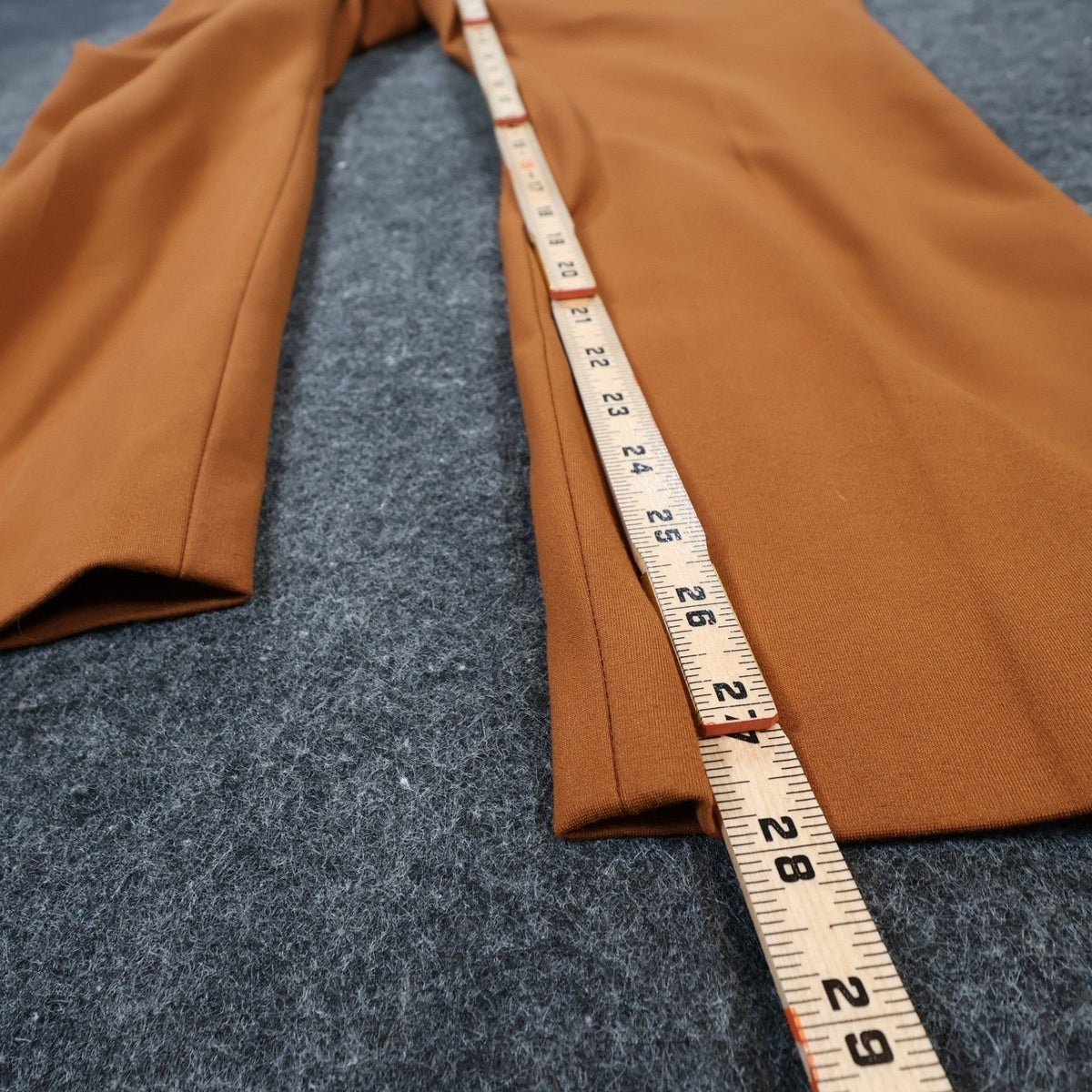 Preston & York Dress Pants Womens 14 Orange Rayon Blend Slim Ankle Career New
