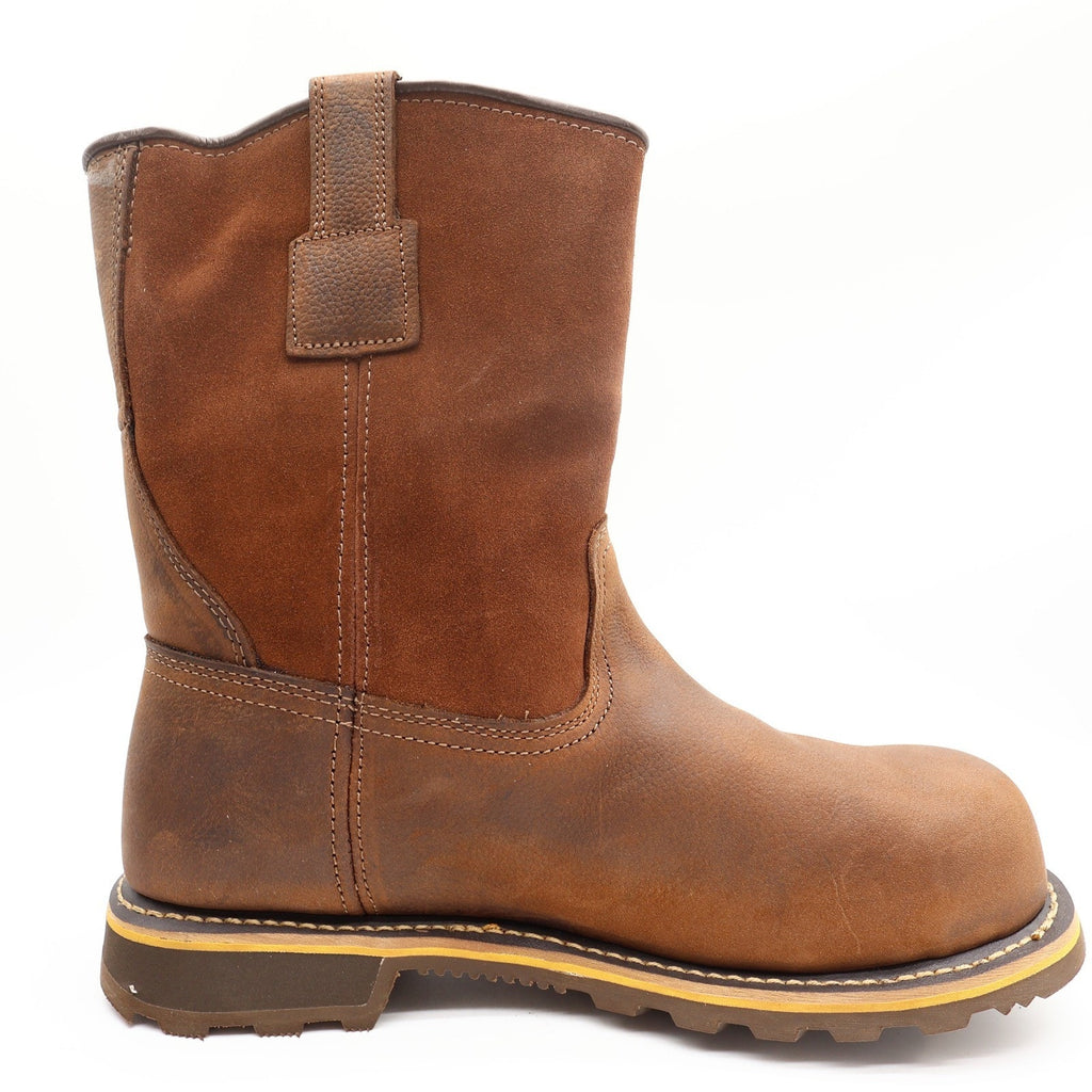Carhartt Modern Work Boots Mens 12 M Brown Leather Safety Composite Toe NWT - take2supply