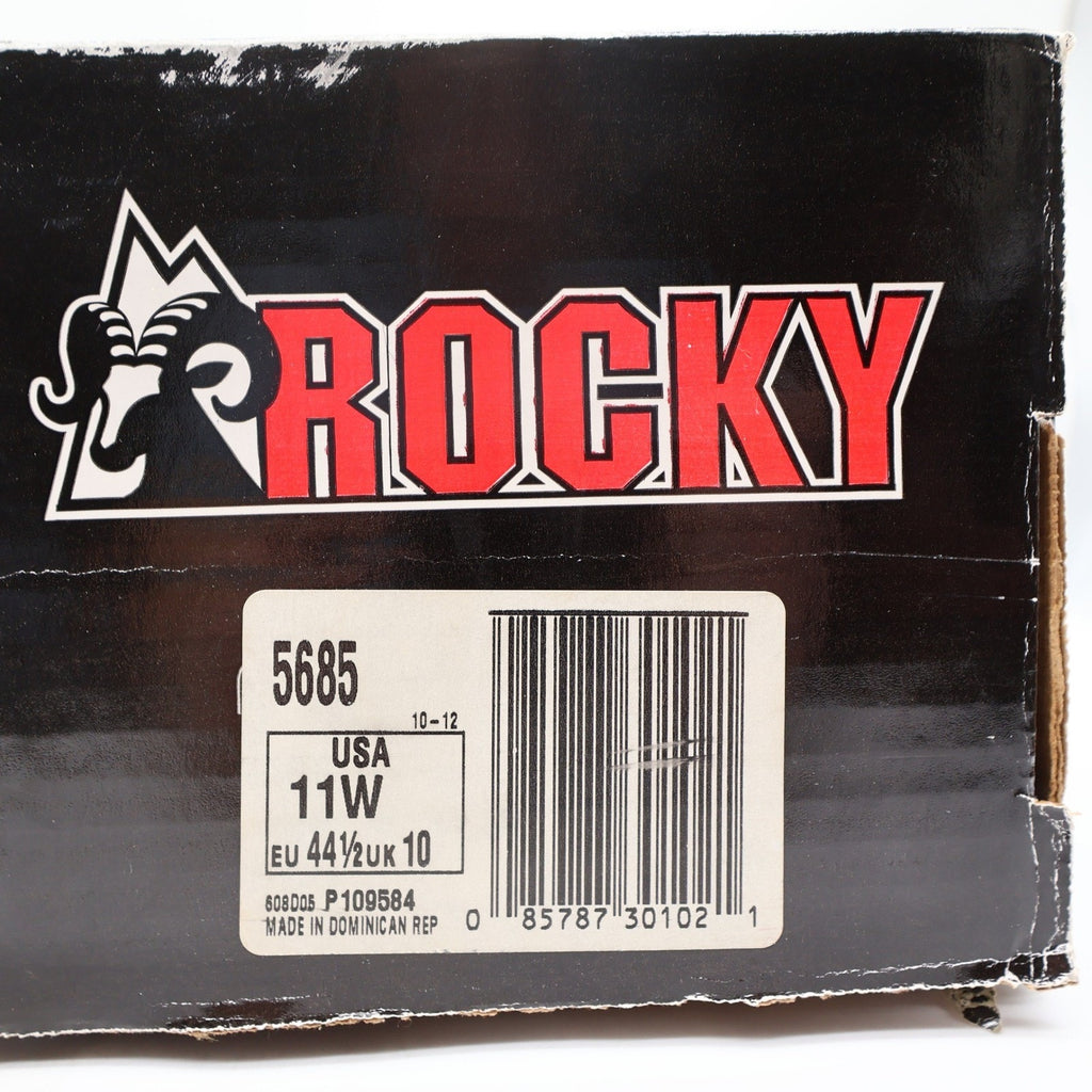 Rocky IronClad 5685 10-Inch Waterproof Pull-On Work Boots Men's 11W Brown NWT