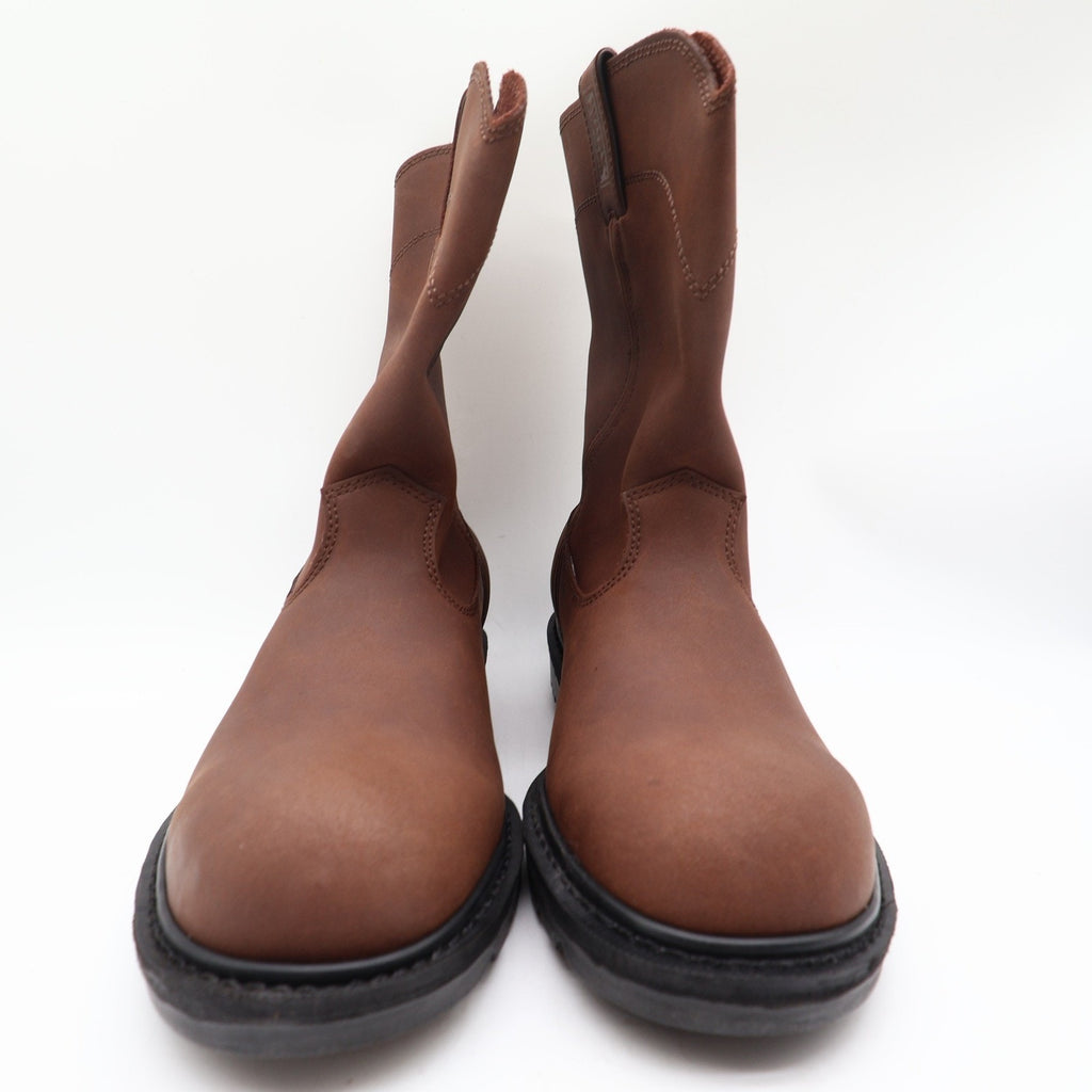 Worx Red Wing 5701 Steel Toe Boots Mens 11 Brown Leather Work Pull-On NIB - take2supply