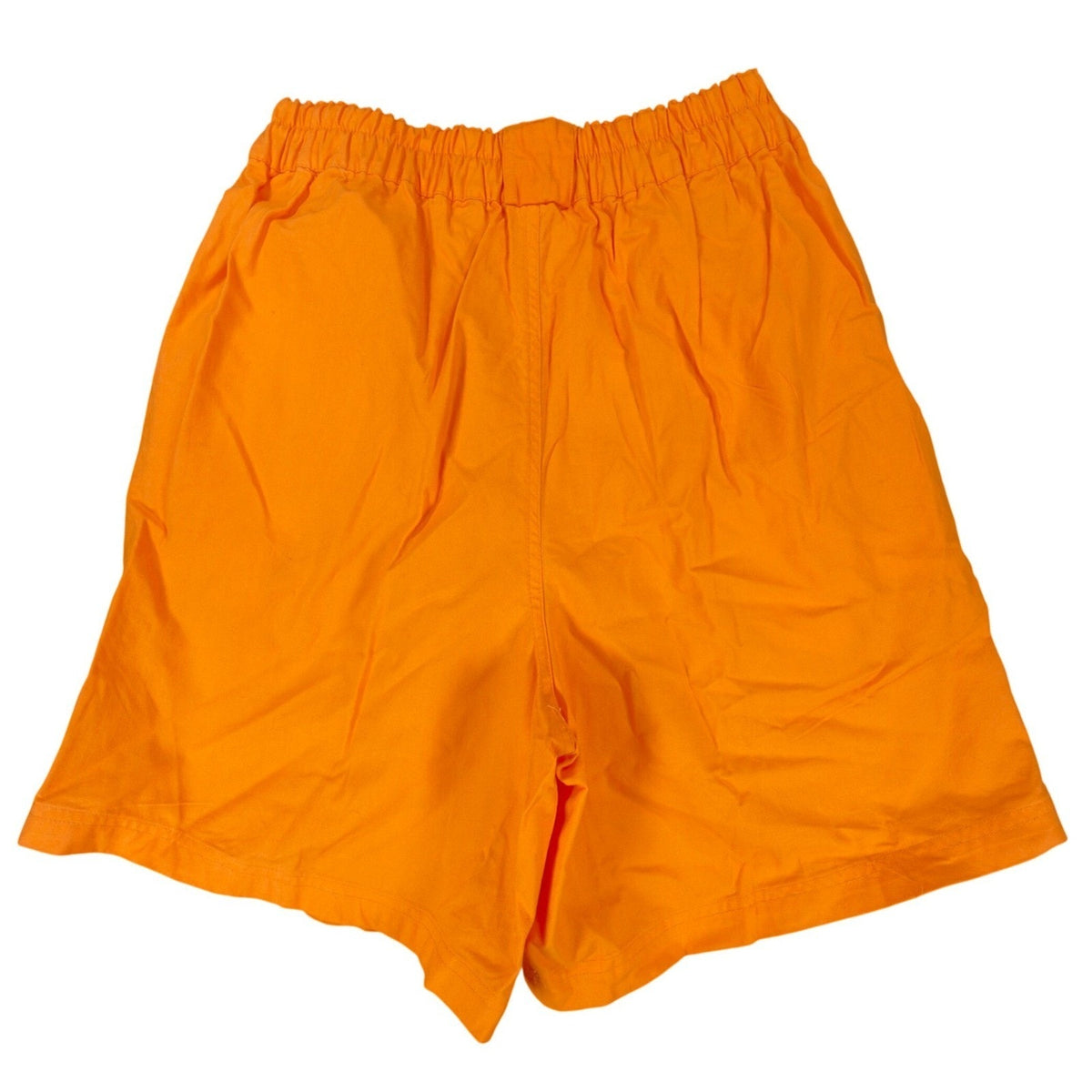 Bugle Boy Vintage 90s Shorts Womens 7 Orange Elastic Waist Pleated NWT