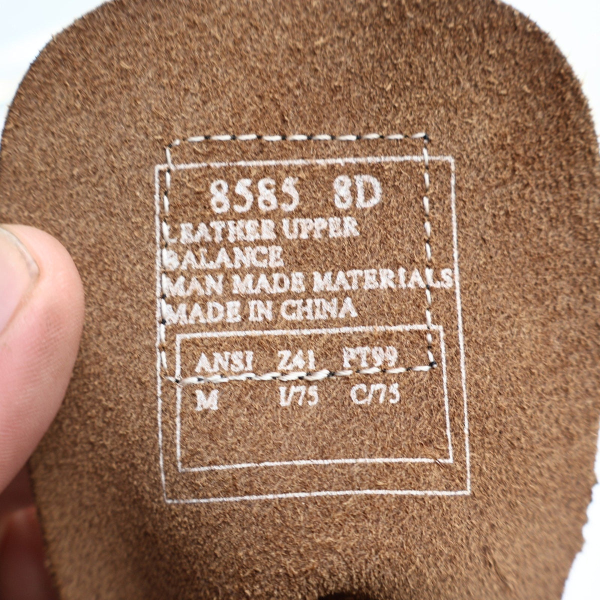Carolina Logger Boots Mens 8 D Brown Leather Safety Steel Toe Work Boot 8585 NIB - take2supply