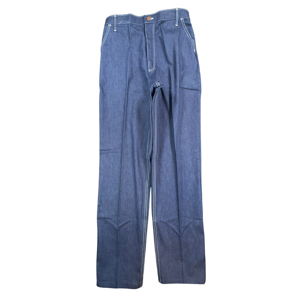 Lady Maverick Vintage 70s Jeans Misses 16 Blue Cotton High Rise NWT USA Made