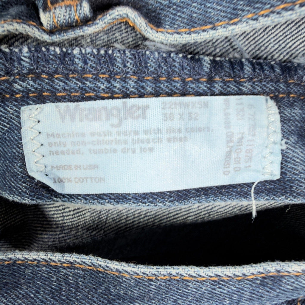 Wrangler Y2K 20X Relaxed Fit Jeans Mens 38x32 Blue Cotton Denim NWT USA