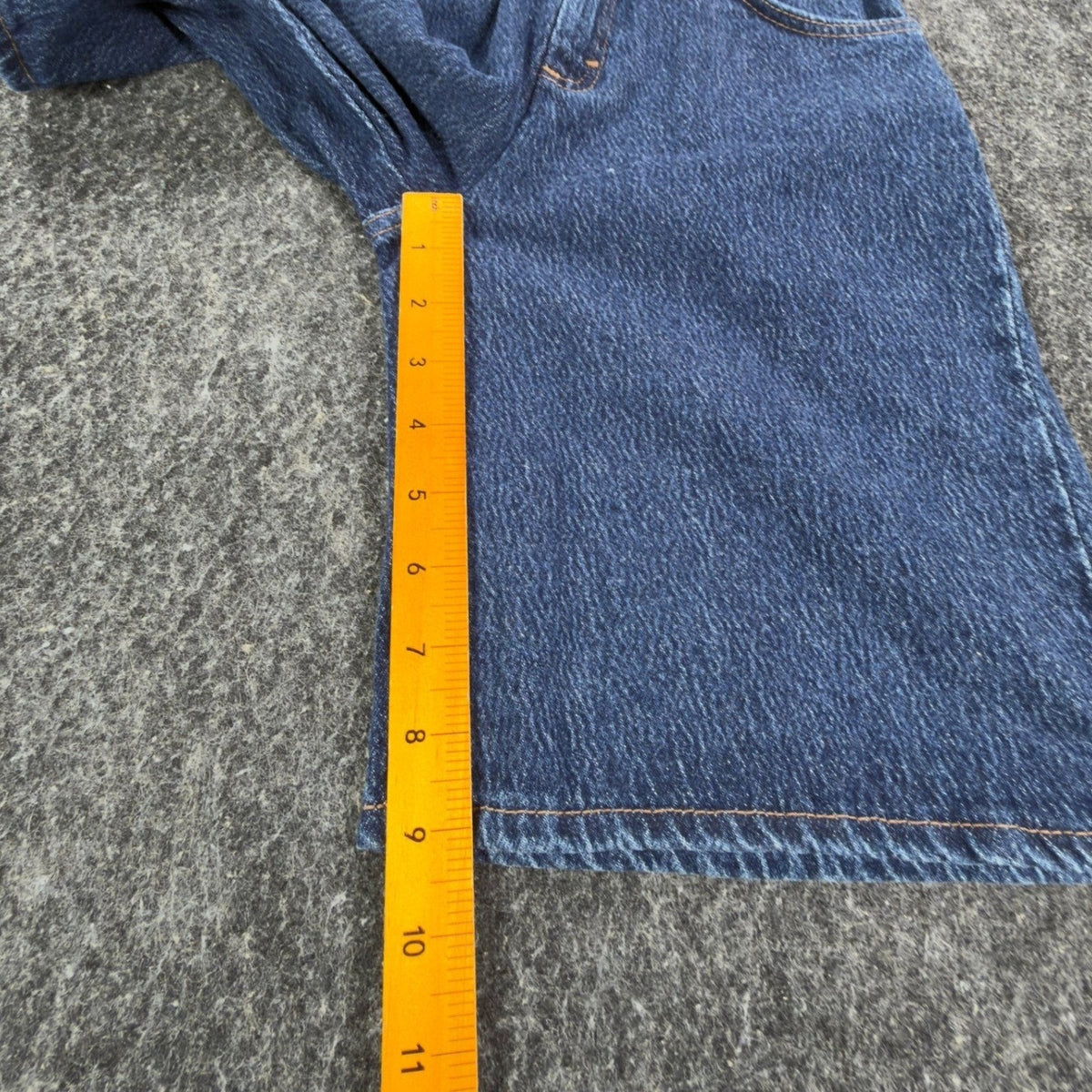 Levi Vintage 914 Short Girls 12 Blue Cotton NWT Made in USA Paperbag Waist C676 - take2supply