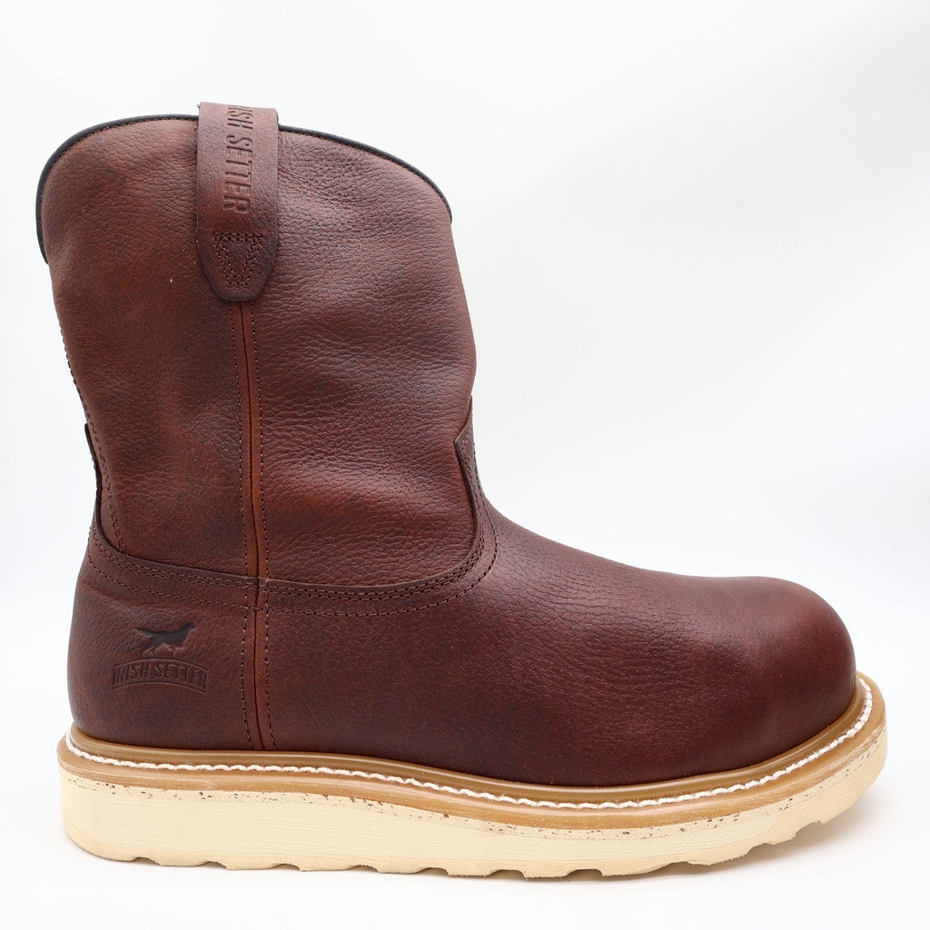Irish Setter Ashby Work Boots Mens 13 E2 Brown Leather Aluminum Toe 83908 NEW