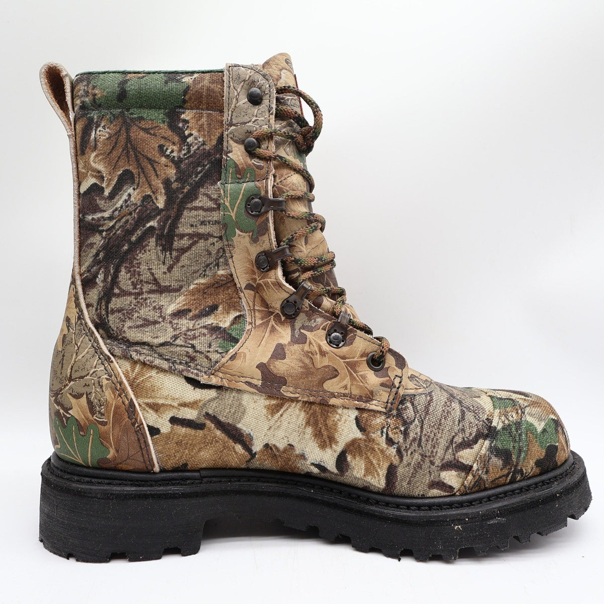 Irish Setter 824 Gore-Tex Hunting Boots Mens 9D Camo Canvas New Vintage Style