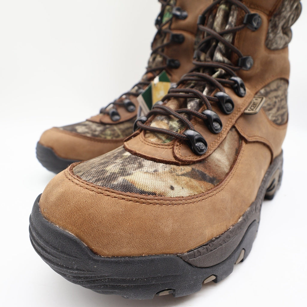 Rocky Y2K Lynx 400 SIQ Hunting Boots Mens 9W Brown Camo Leather New With Box - take2supply