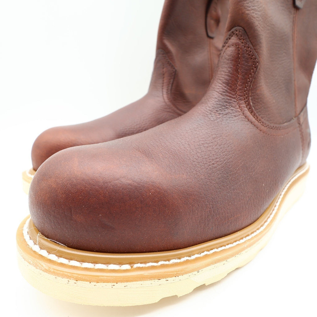 Irish Setter Ashby Work Boots Mens 13 E2 Brown Leather Aluminum Toe 83908 NEW