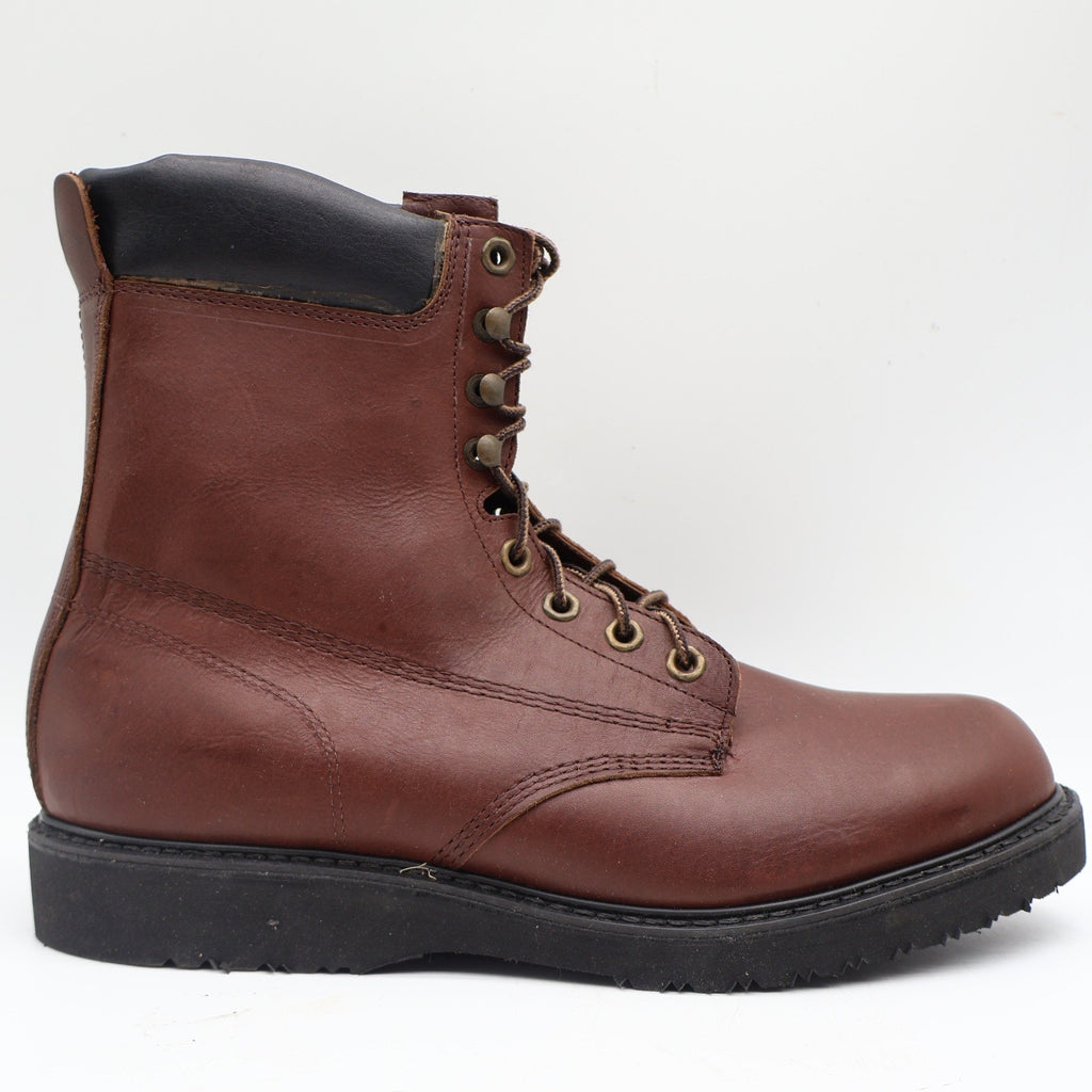 Carolina Work Boots Mens 13 D Vintage USA Leather Brown Lace Up Lug Sole 895