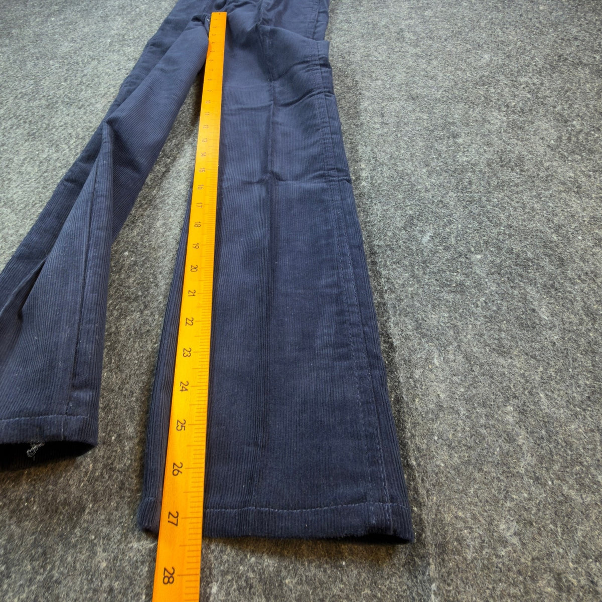 Maverick Vintage 70s Corduroy Pants Boys 12 Slim USA Navy NWT ZO21NVS - take2supply