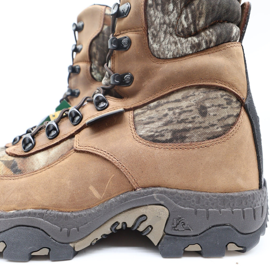 Rocky Y2K Lynx 400 SIQ Hunting Boots Mens 9W Brown Camo Leather New With Box - take2supply