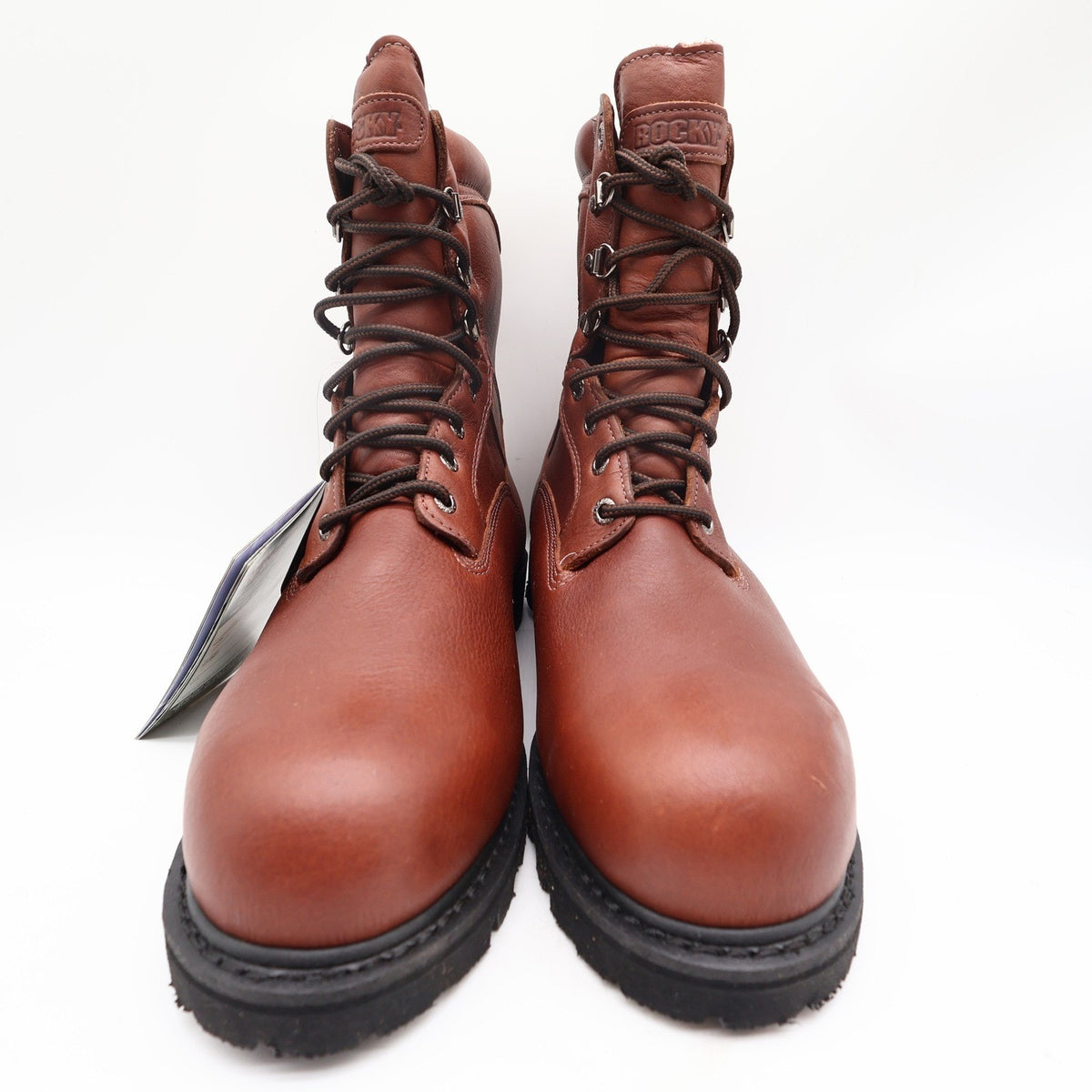 Rocky 6224 Steel Toe Ranger Mens 12 M Brown Leather Gore-Tex Work Boots NWT