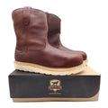 Irish Setter Ashby Work Boots Mens 13 E2 Brown Leather Aluminum Toe 83908 NEW