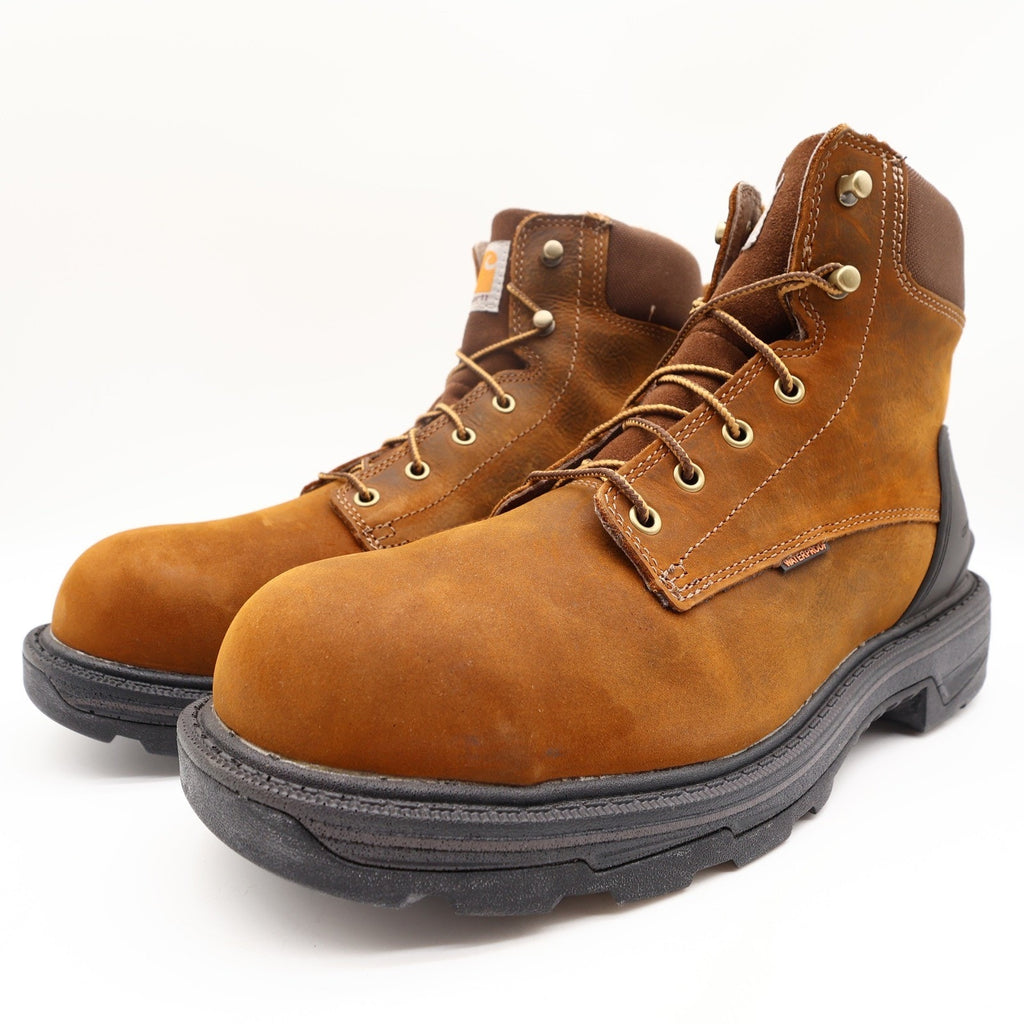 Carhartt Modern Ironwood Work Boots Mens 12 M Brown Leather Alloy Toe NWT - take2supply