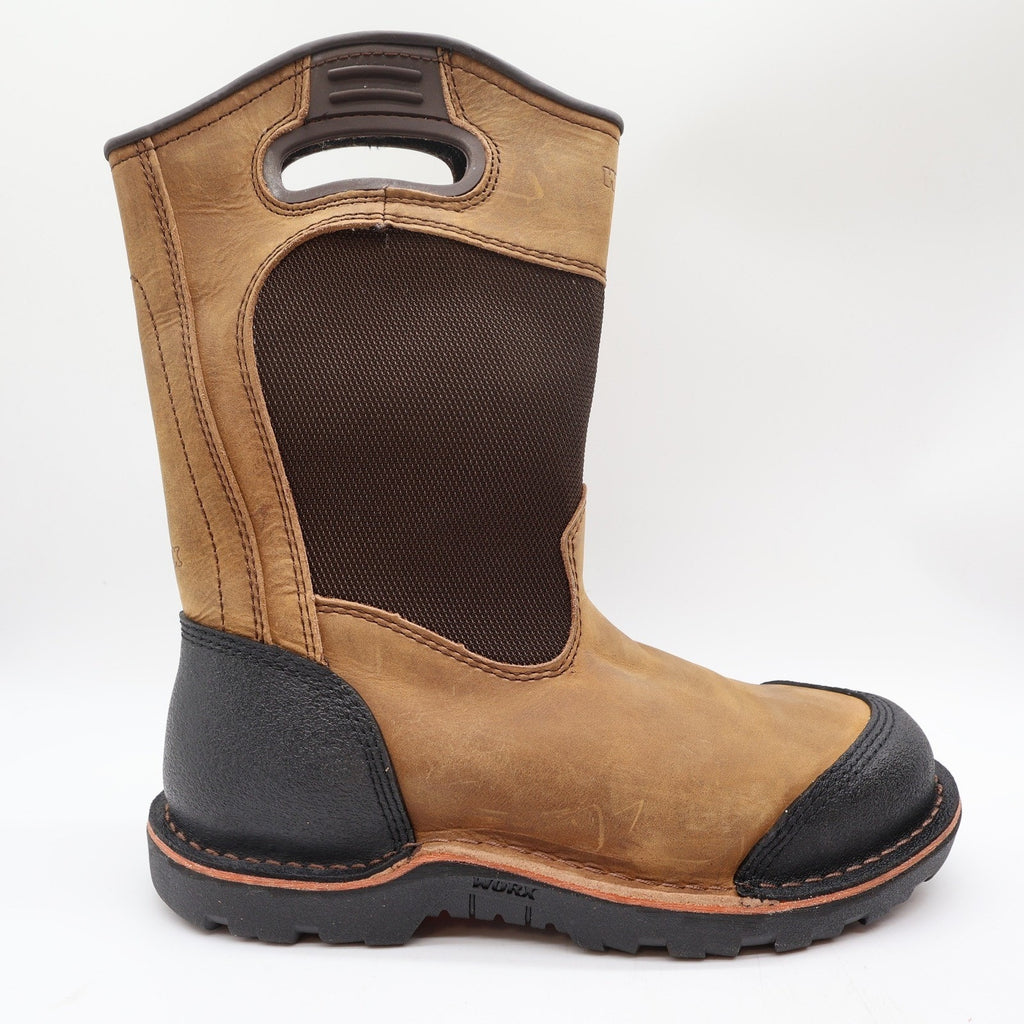 Worx by Red Wing 5715 Steel Toe Work Boots Mens 9.5 Brown Leather New No Box - take2supply