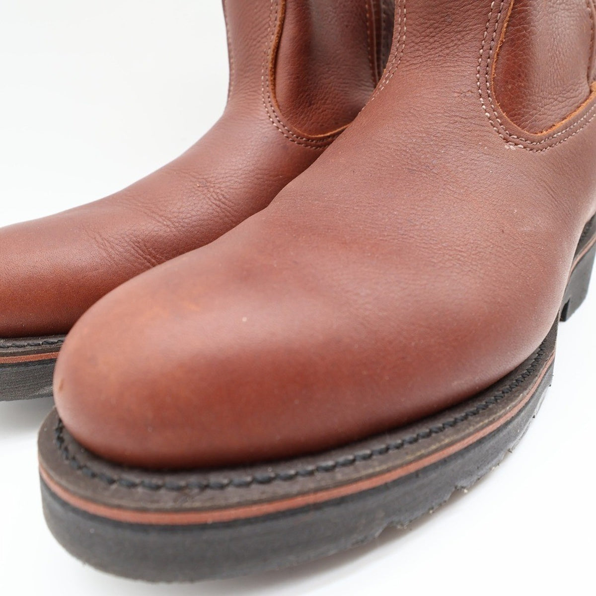 Double-H AG7 Ranchwell EH Boots Mens 8.5 EE Brown Leather New 3730 USA Made