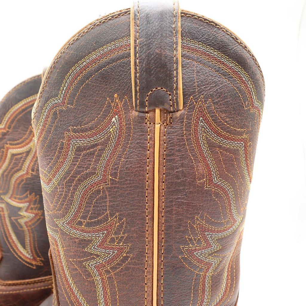 Double-H Modern ICE Work Boots Mens 9 D Brown Leather Square Toe Waterproof NWT - take2supply