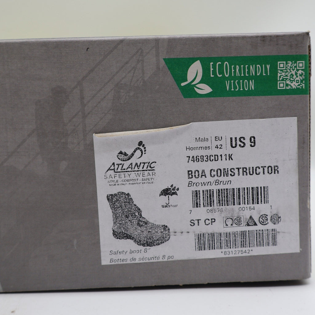 Grisport BOA Constructor Safety Boots Mens 9 Brown Waterproof Vibram 74693CD11K