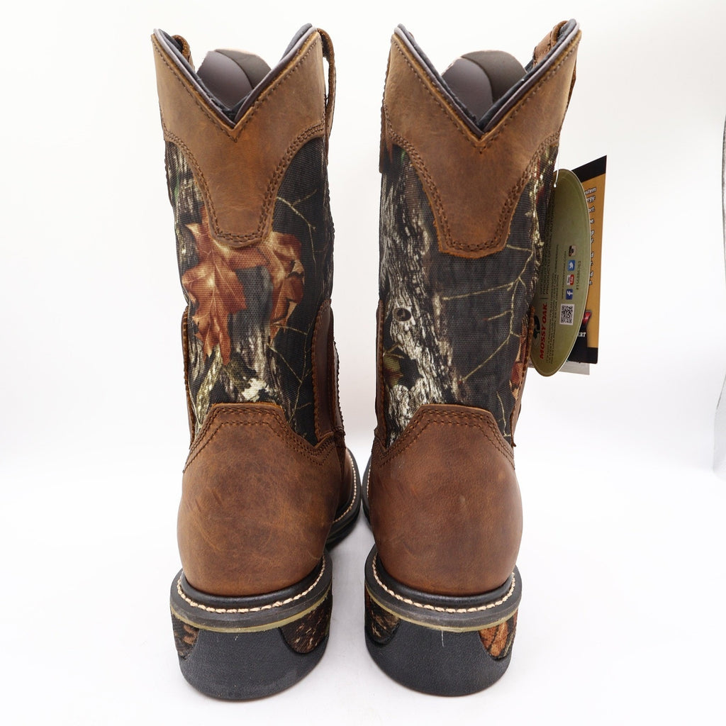 Dan Post Camo Waterproof Western Work Boots Men 10 D Brown Leather NWT Box