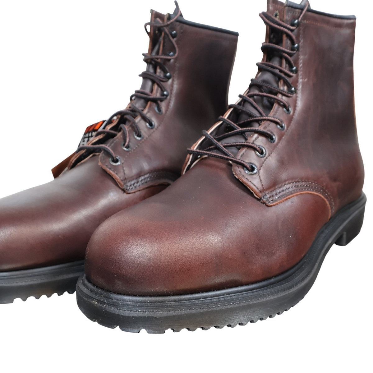 Red Wing 4412-3 Work Boots Mens 12 E2 Brown Leather Steel Toe EH New