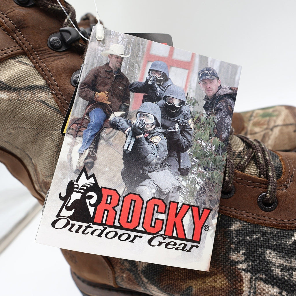 Rocky 9" CornStalker GTX Hunting Boots Mens 9W Camo Leather NWT